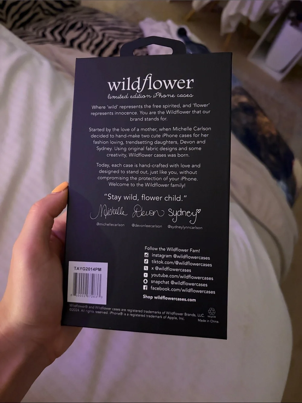 Wildflower iPhone 14 Pro Max Case
